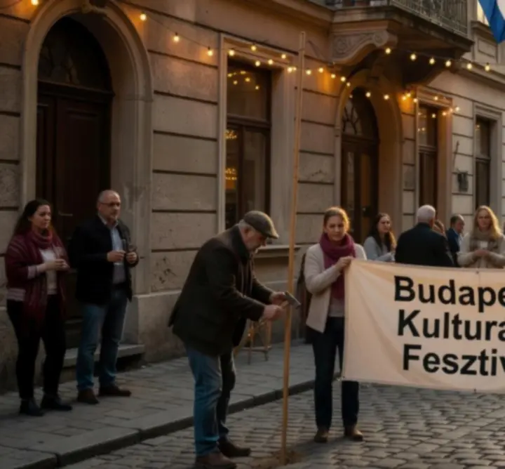 Magyarország és Hollandia kapcsolatát szimbolizáló grafika